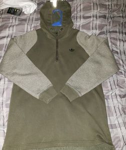 Adidas quarter zip Pull over sweatshirt